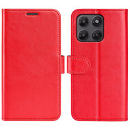 Motorola Moto G37 Power Hoesje - MobyDefend Wallet Book Case (Sluiting Achterkant) - Rood