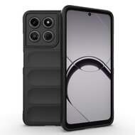 Motorola Moto G37 Power Hoesje - MobyDefend TPU Gripcase - Zwart