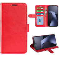Xiaomi 17T Pro Hoesje - MobyDefend Wallet Book Case (Sluiting Achterkant) - Rood