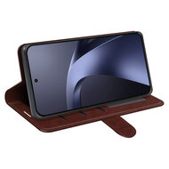 Xiaomi 17T Pro Hoesje - MobyDefend Wallet Book Case (Sluiting Achterkant) - Bruin