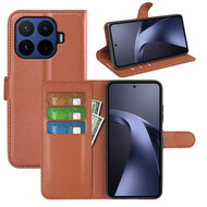 Xiaomi 17T Pro Hoesje - MobyDefend Kunstleren Wallet Book Case (Sluiting Voorkant) - Bruin