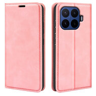 Xiaomi 17T Pro Hoesje - MobyDefend Luxe Wallet Bookcase (Magnetische Sluiting) - Roze