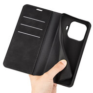 Xiaomi 17T Pro Hoesje - MobyDefend Luxe Wallet Bookcase (Magnetische Sluiting) - Zwart