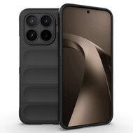 Xiaomi 17T Pro Hoesje - MobyDefend TPU Gripcase - Zwart