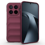 Xiaomi 17T Hoesje - MobyDefend TPU Gripcase - Donkerpaars