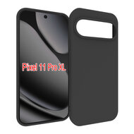 Google Pixel 11 Pro XL Hoesje - MobyDefend TPU Backcover - Mat Zwart