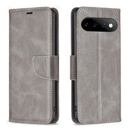 Google Pixel 11 / Pixel 11 Pro Hoesje - MobyDefend Wallet Book Case Met Koord - Grijs