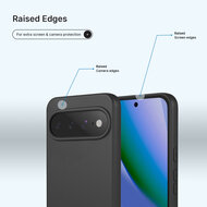 Google Pixel 11 Hoesje - MobyDefend Matte Siliconen Backcover - Zwart