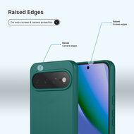 Google Pixel 11 Hoesje - MobyDefend Matte Siliconen Backcover - Groen