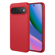 Google Pixel 11 Hoesje - MobyDefend Matte Siliconen Backcover - Framboosrood