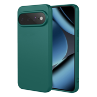 Google Pixel 11 Pro Hoesje - MobyDefend Matte Siliconen Backcover - Groen