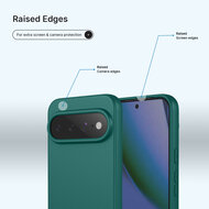 Google Pixel 11 Pro XL Hoesje - MobyDefend Matte Siliconen Backcover - Groen