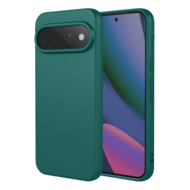 Google Pixel 11 Pro XL Hoesje - MobyDefend Matte Siliconen Backcover - Groen