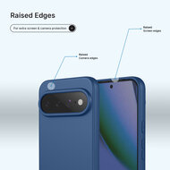 Google Pixel 11 Pro XL Hoesje - MobyDefend Matte Siliconen Backcover - Blauw