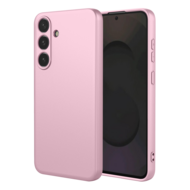 Samsung Galaxy S25 FE / S26 FE Hoesje - MobyDefend Matte Siliconen Backcover - Licht Roze