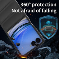 Samsung Galaxy Z Flip 8 Hoesje - MobyDefend TPU Gripcase - Donkerpaars