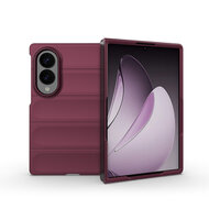 Samsung Galaxy Z Fold 8 Hoesje - MobyDefend TPU Gripcase - Donkerpaars