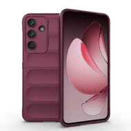 Samsung Galaxy S26 FE Hoesje - MobyDefend TPU Gripcase - Donkerpaars