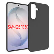 Samsung Galaxy S26 FE Hoesje - MobyDefend TPU Backcover - Mat Zwart