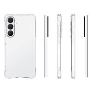 Samsung Galaxy S26 FE Hoesje - MobyDefend Transparante Shockproof TPU Backcover - Verstevigde Hoeken - Volledig Doorzichtig