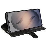 Samsung Galaxy S26 FE Hoesje - MobyDefend Wallet Book Case (Sluiting Achterkant) - Zwart