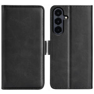 Samsung Galaxy S26 FE Hoesje - MobyDefend Luxe Wallet Book Case (Sluiting Zijkant) - Zwart