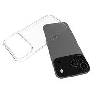 iPhone 18 Pro Hoesje - MobyDefend Transparante TPU Backcover - Volledig Doorzichtig