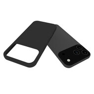 iPhone 18 Pro Max Hoesje - MobyDefend TPU Backcover - Mat Zwart