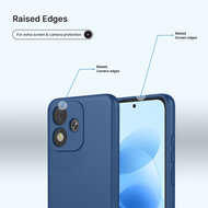 Xiaomi Redmi Note 17 4G/5G Hoesje - MobyDefend Matte Siliconen Backcover - Blauw