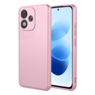 Xiaomi Redmi Note 17 4G/5G Hoesje - MobyDefend Matte Siliconen Backcover - Licht Roze
