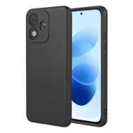 Xiaomi Redmi Note 17 Pro 5G Hoesje - MobyDefend Matte Siliconen Backcover - Zwart