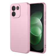 Xiaomi Redmi Note 17 Pro Max 5G Hoesje - MobyDefend Matte Siliconen Backcover - Licht Roze