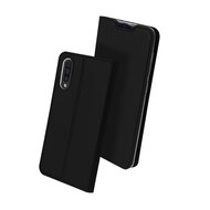 Samsung Galaxy A50 / A30S hoesje, slim fit bookcase, zwart