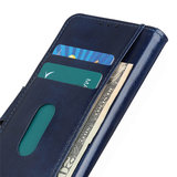 Nokia 8.3 hoesje, Wallet bookcase, Blauw_
