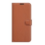 Samsung Galaxy A03s Hoesje, MobyDefend Kunstleren Wallet Book Case, Bruin_