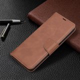 Samsung Galaxy A03s Hoesje, MobyDefend Wallet Book Case Met Koord, Bruin_