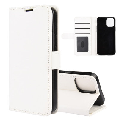 Apple iPhone 12 Pro Max hoesje, Wallet bookcase, Wit