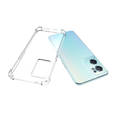 OnePlus Nord CE 2 Hoesje, MobyDefend Transparante Shockproof TPU Gelcase, Verstevigde Hoeken, Volledig Doorzichtig
