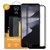 3-Pack Nokia 2.4 Screenprotectors, MobyDefend Gehard Glas Screensavers, Zwarte Randen