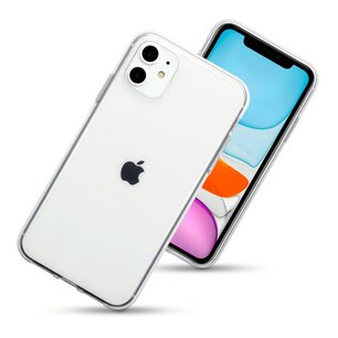 iPhone 11 telefoonhoesje, gel case, volledig doorzichtig