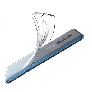 OnePlus 8 hoesje, Transparante gel case, Volledig doorzichtig