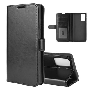 Samsung Galaxy Note 20 hoesje, Wallet bookcase, Zwart