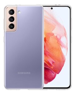 Samsung Galaxy S21 Plus (S21+) Hoesje - MobyDefend Transparante TPU Backcover - Volledig Doorzichtig