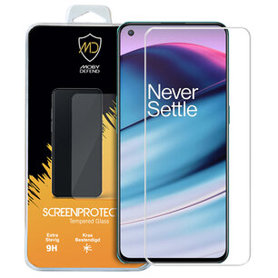 OnePlus Nord CE Screenprotector, MobyDefend Case-Friendly Gehard Glas Screensaver