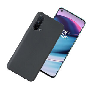 OnePlus Nord CE Hoesje, MobyDefend  TPU Gelcase, Mat Zwart