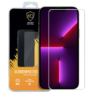 iPhone 13 Pro Max Screenprotector - MobyDefend Case-Friendly Screensaver - Gehard Glas