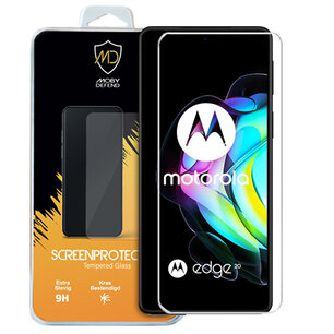 Motorola Edge 20 Screenprotector - MobyDefend Case-Friendly Screensaver - Gehard Glas
