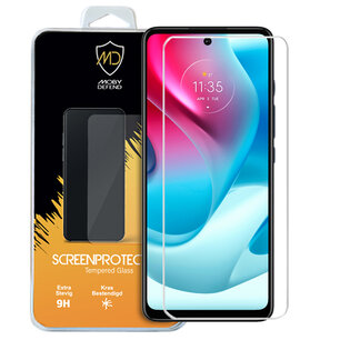 Motorola Moto G60s Screenprotector, MobyDefend Case-Friendly Gehard Glas Screensaver