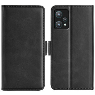 OnePlus Nord CE 2 Lite Hoesje, MobyDefend Luxe Wallet Book Case (Sluiting Zijkant), Zwart