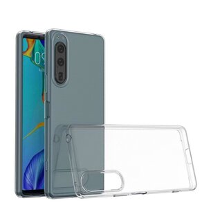 Sony Xperia 5 IV Hoesje, MobyDefend Transparante TPU Gelcase, Volledig Doorzichtig